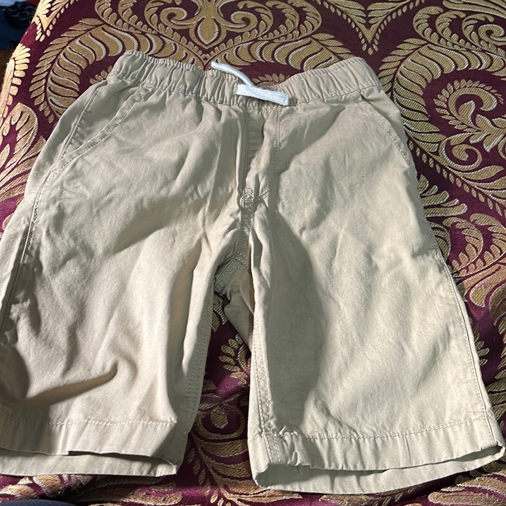 Khaki boy shorts